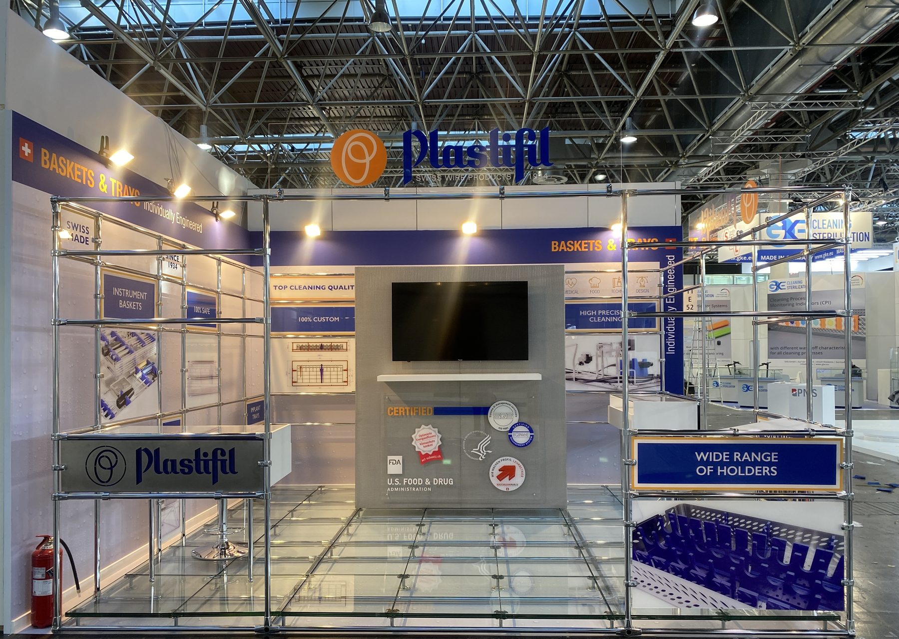 Lo stand Plastifil